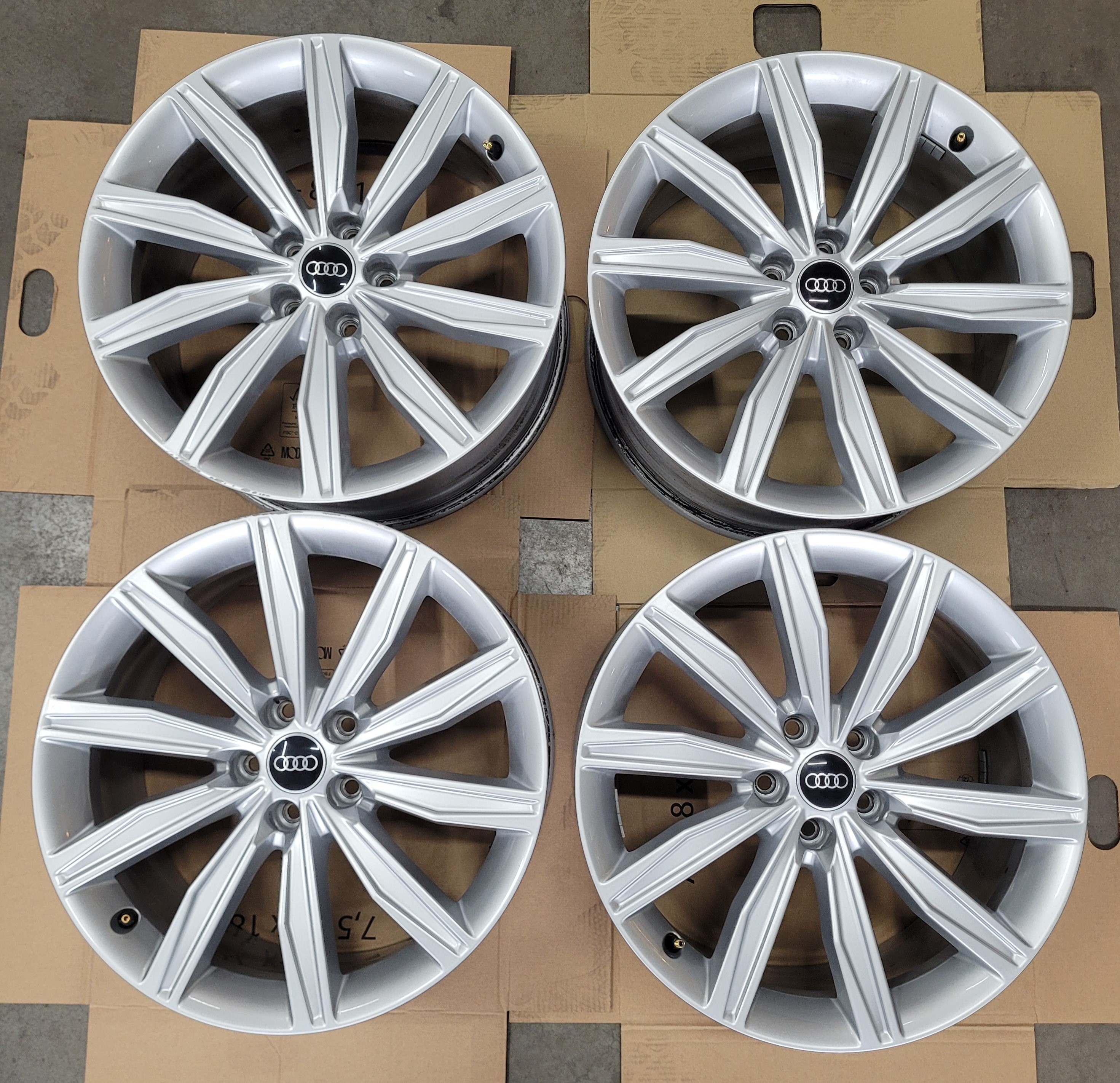 Alufelgen Original  4 Stk. Audi A6 19 Zoll Felge 8,5x19 et40 5x112 4K0 601 025G 66,6mm
