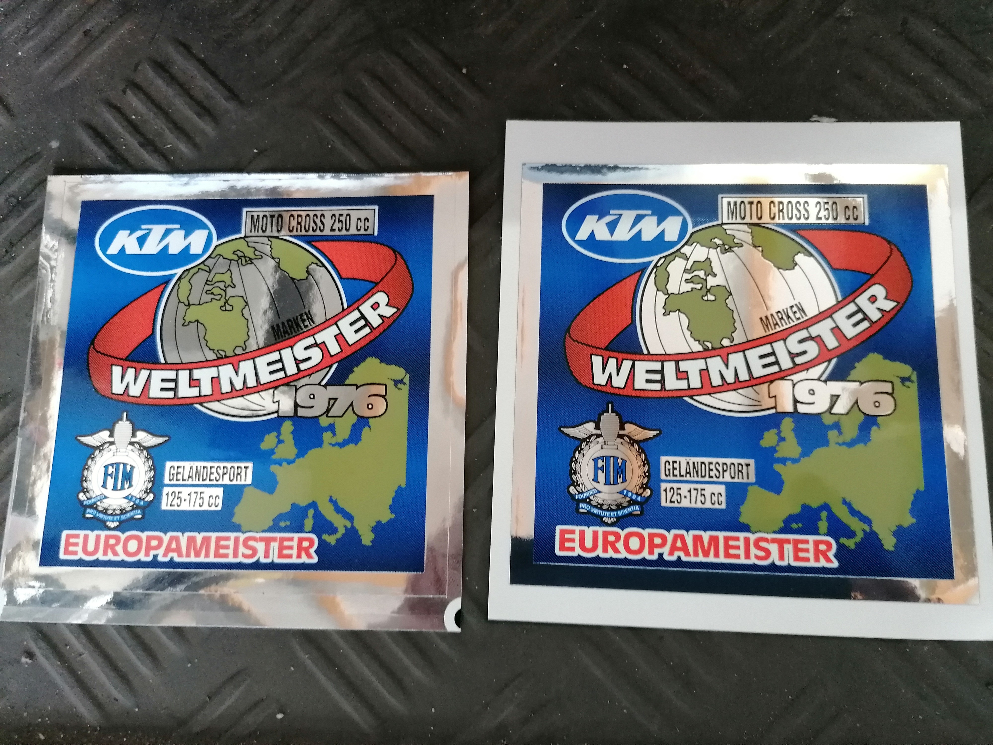 KTM Comet 50RS Grand Prix Sachs 50S MSS Tank Aufkleber Werkzeug Deckel