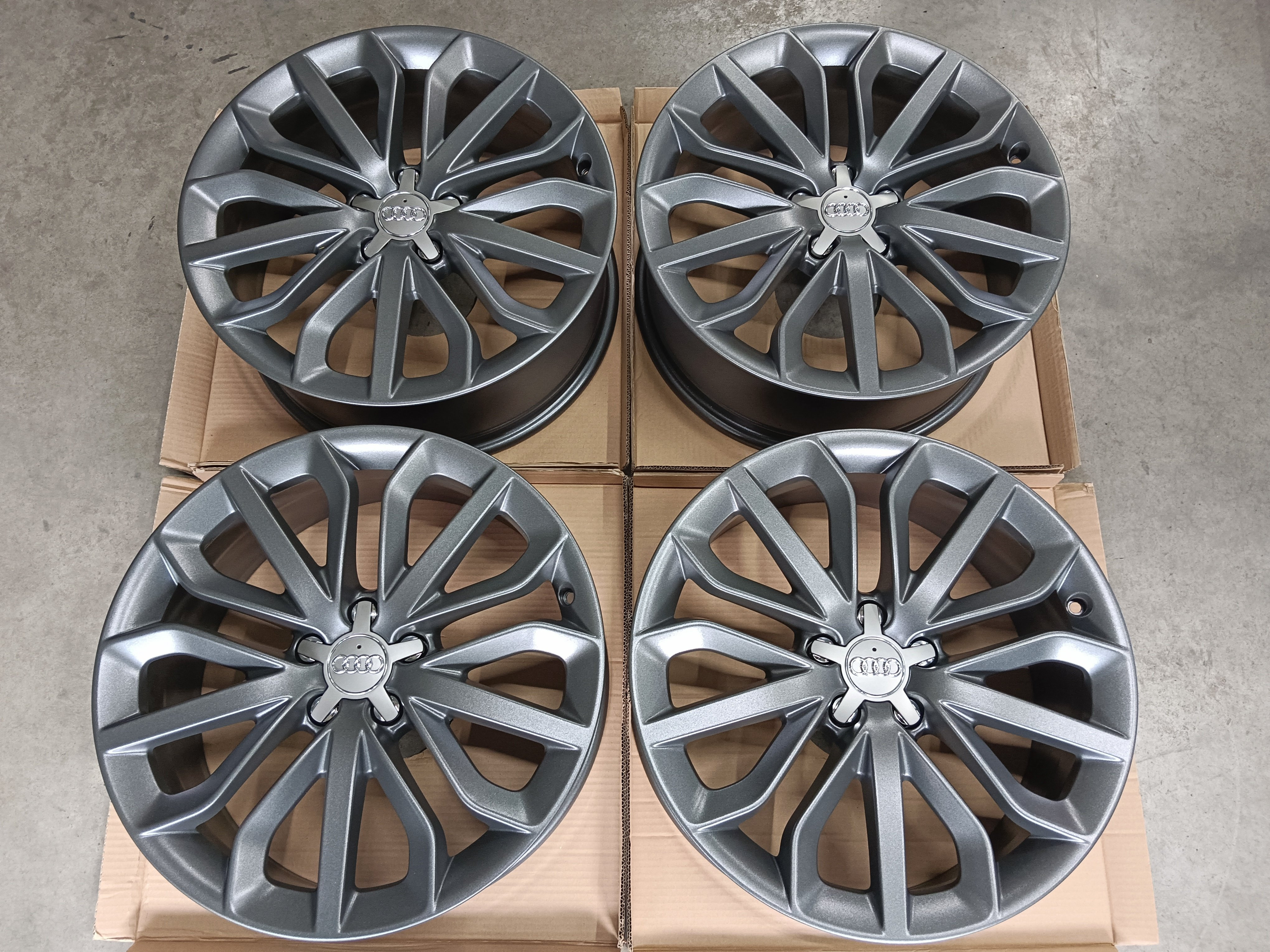 ALUFELGEN 19 ZOLL A6 4G S6 ORIGINAL 4G0 601 025P AUDI SPORT WINTER S-Line Quattro