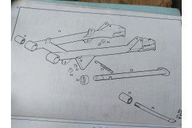 KTM 125 175 GS MC Twinshock SACHS 100 125cm Penton Silentbüchse