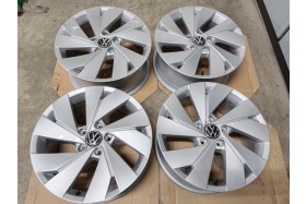 ALUFELGEN 17 ZOLL VW Golf 8 ORIGINAL R-Line GTE Belmont Nottingham  5H0 601 025 BE Golf