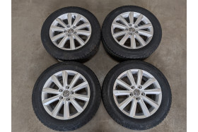 Original VW T6 Komplettradsatz mit Alufelgen für Winter NEU 7E0 071 497 A 7Jx17" ET55