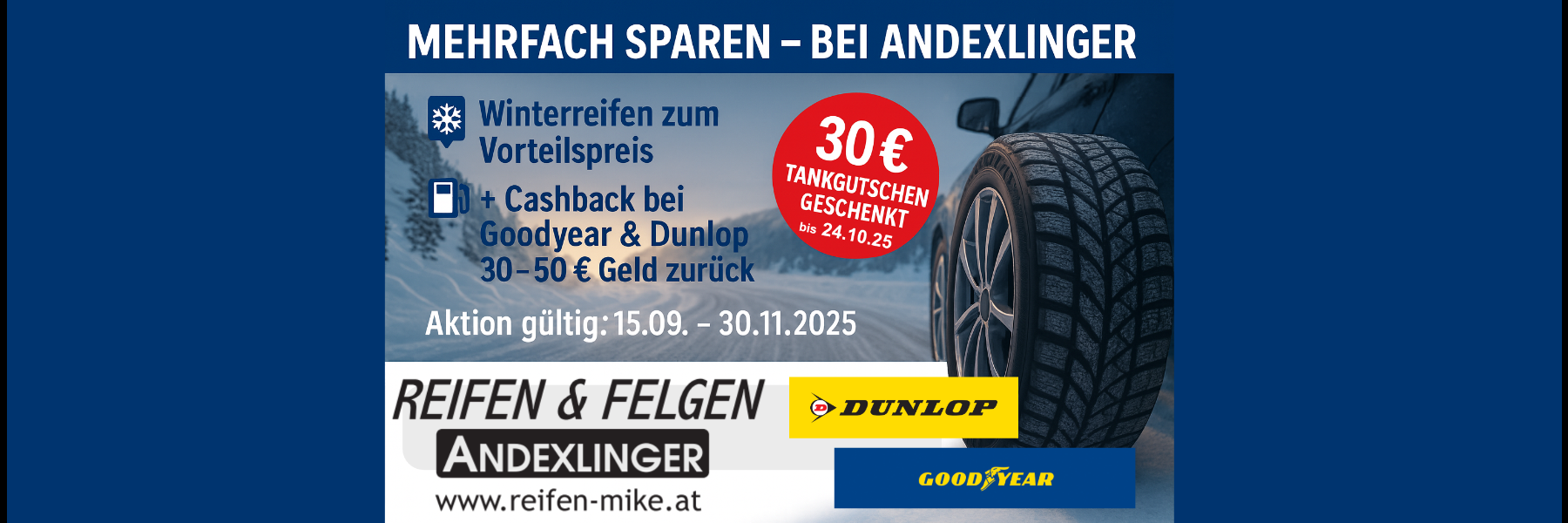 Winterreifen Aktion 2025